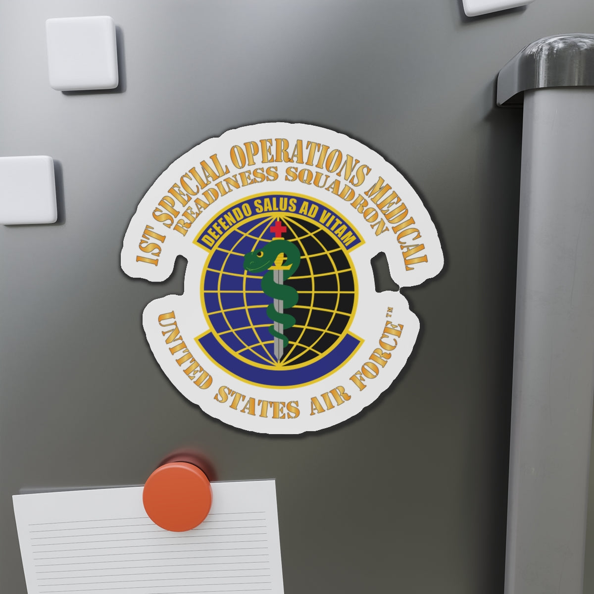 Die-Cut Magnet - USAF -  1st Special Operations Medical Readiness Squadron