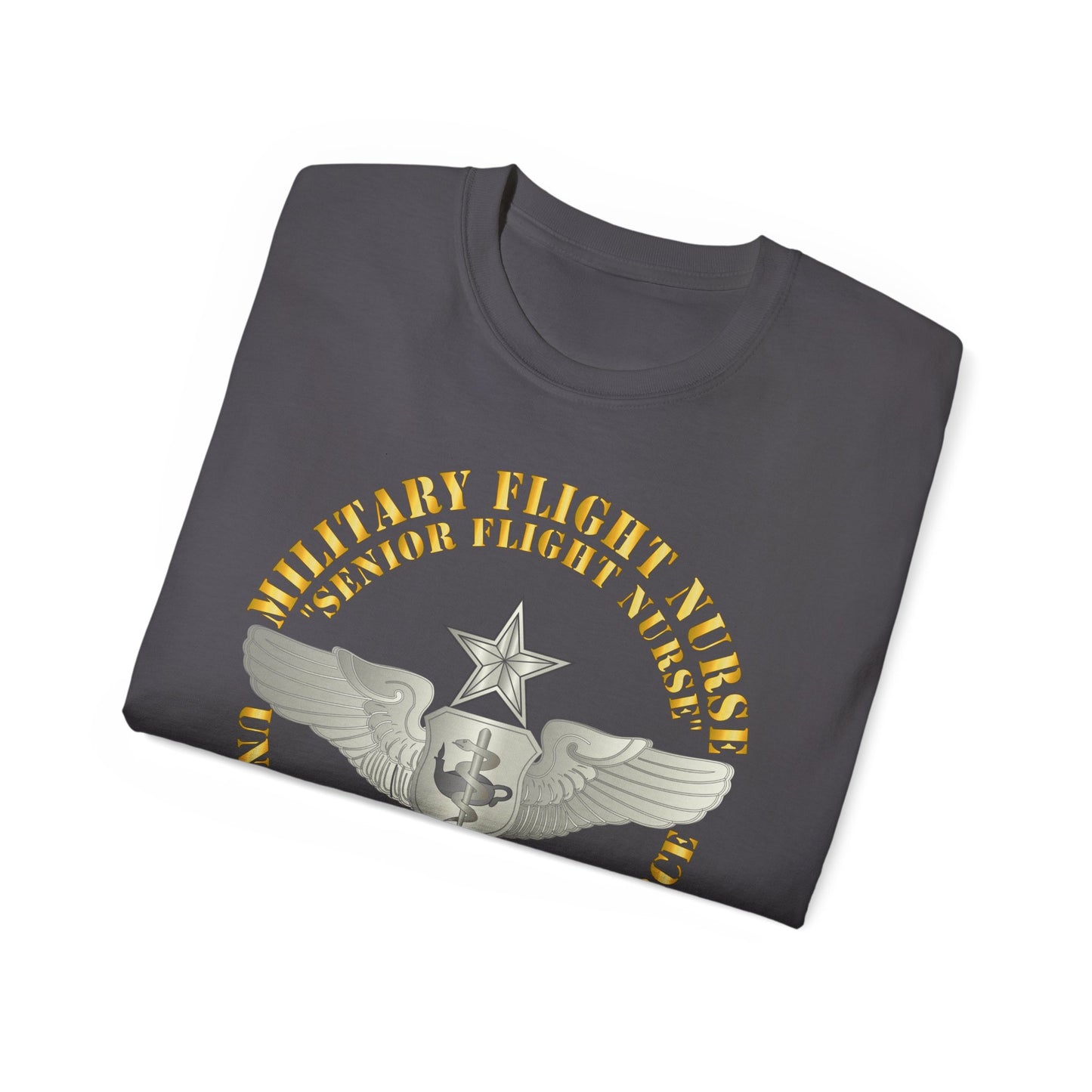 Unisex Ultra Cotton Tee - USAF - Military Flight Nurse - Flight Nurse - Senior