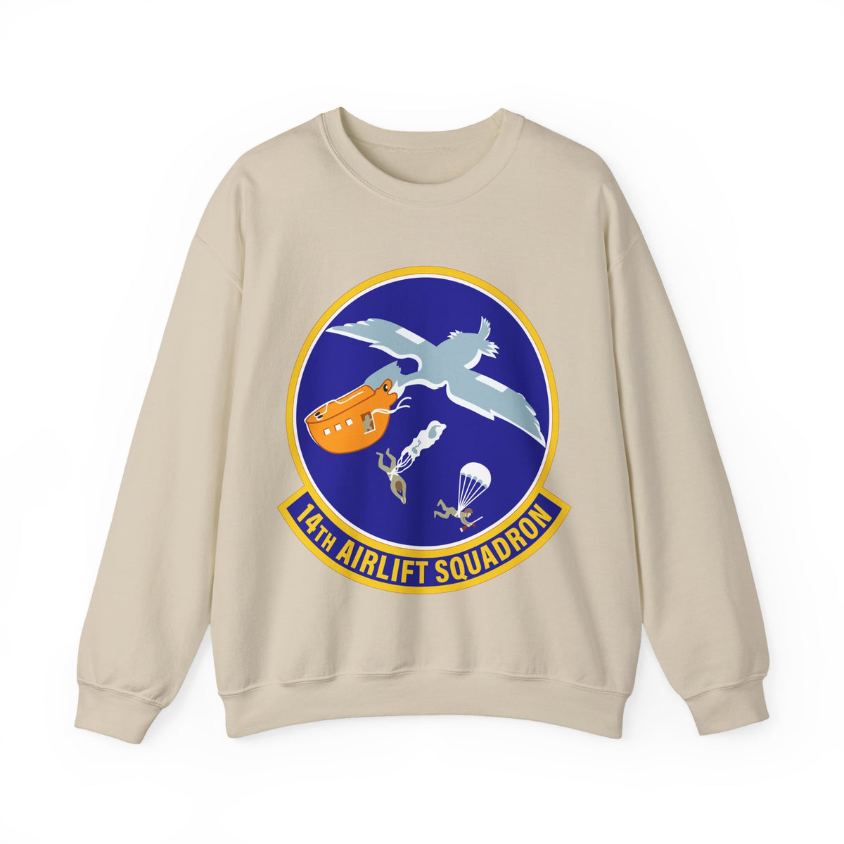 Crewneck Sweatshirt - USAF - 14th Airlift Squadron wo txt