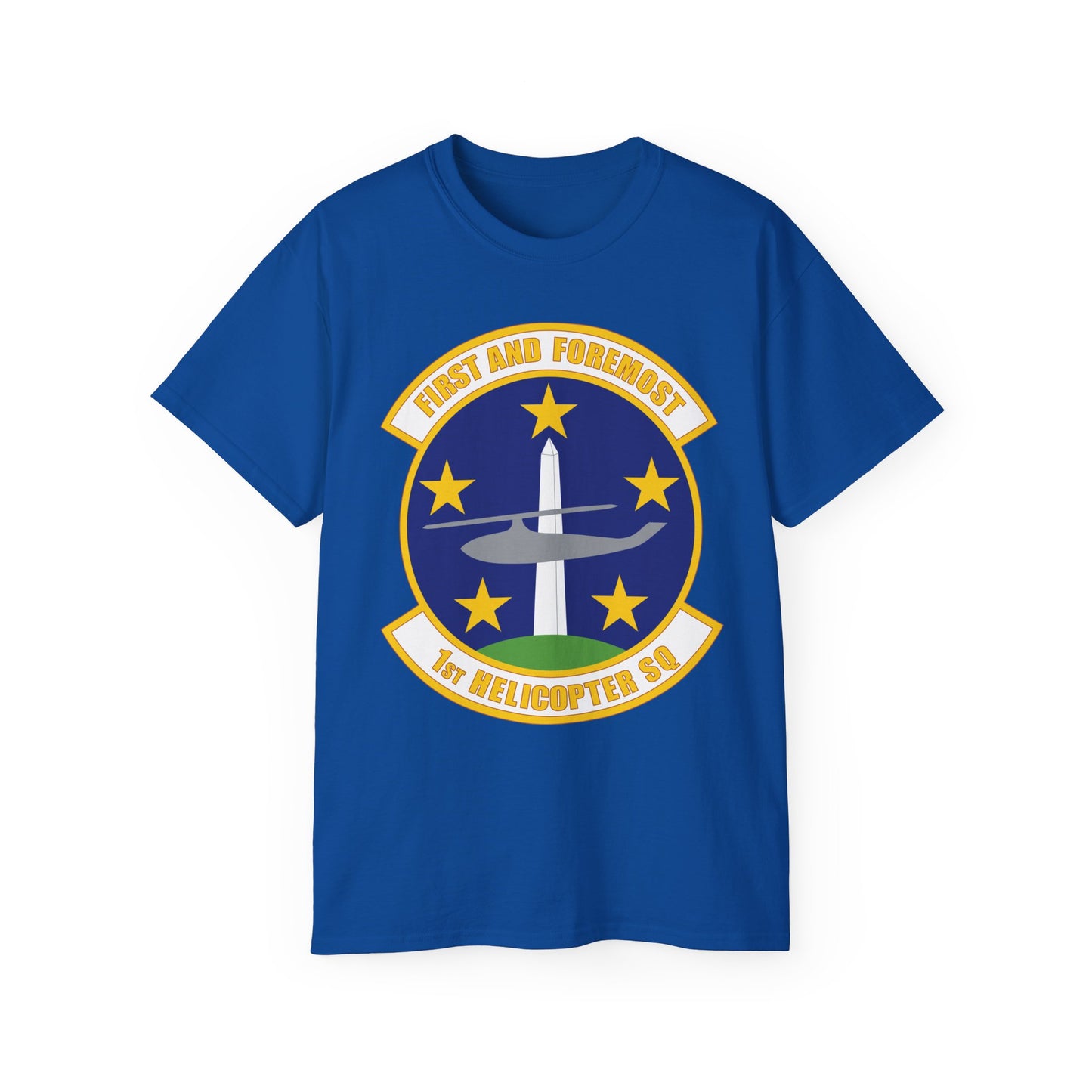 Unisex Ultra Cotton Tee -USAF - 1st Helicopter Squadron (AFDW) wo txt