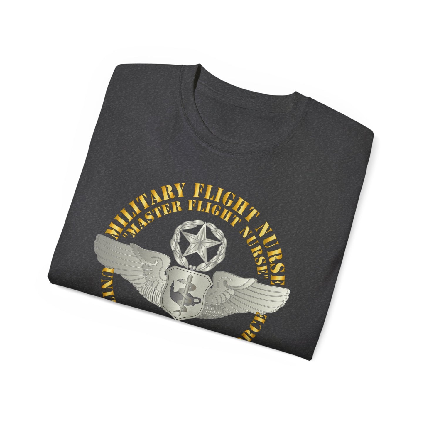 Unisex Ultra Cotton Tee - USAF - Military Flight Nurse - Flight Nurse - Master