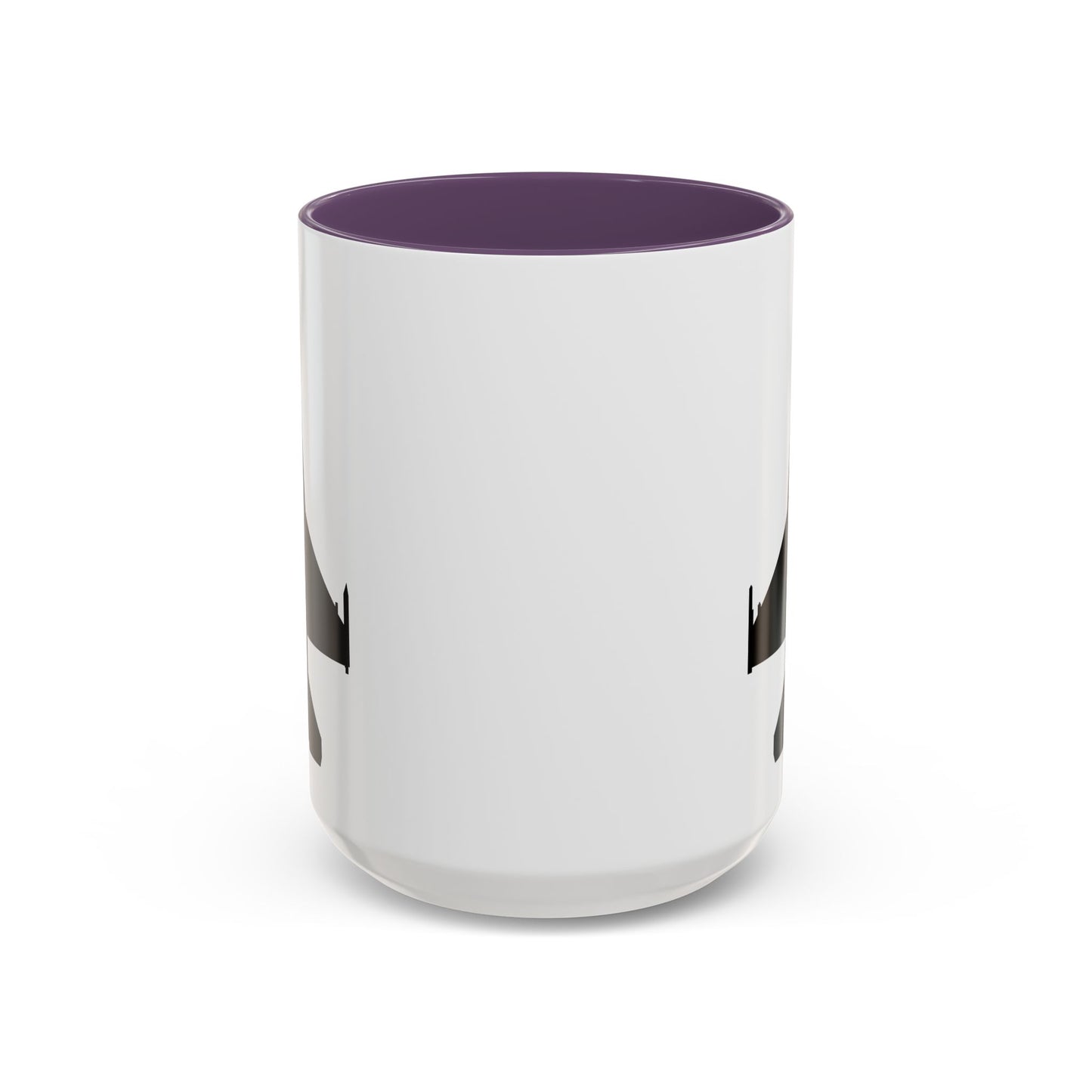 Accent Coffee Mug (11oz & 15oz) - Aircraft - F-16 -Top - Black wo Txt X 300