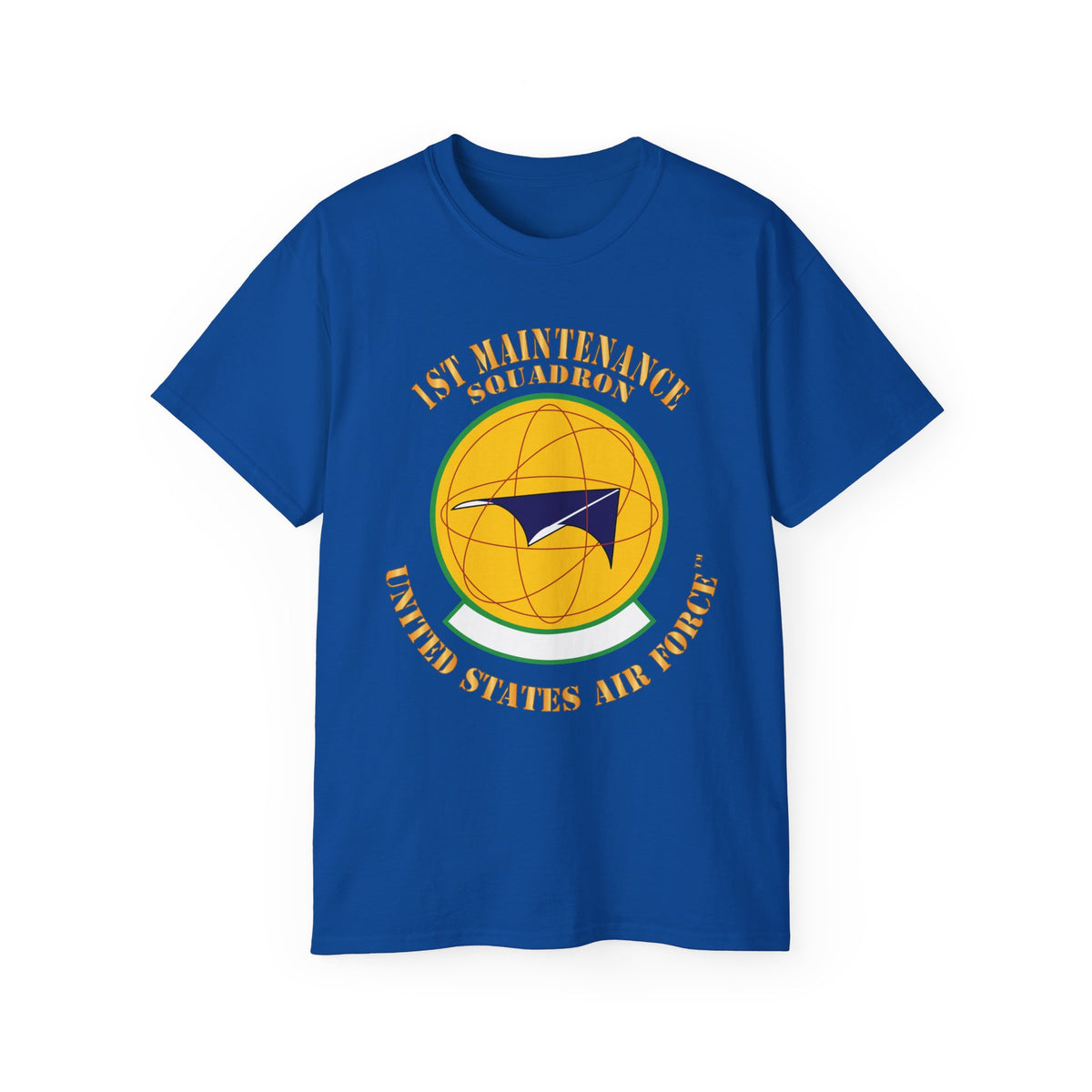 Unisex Ultra Cotton Tee - USAF - 1st Maintenance Squadron X 300