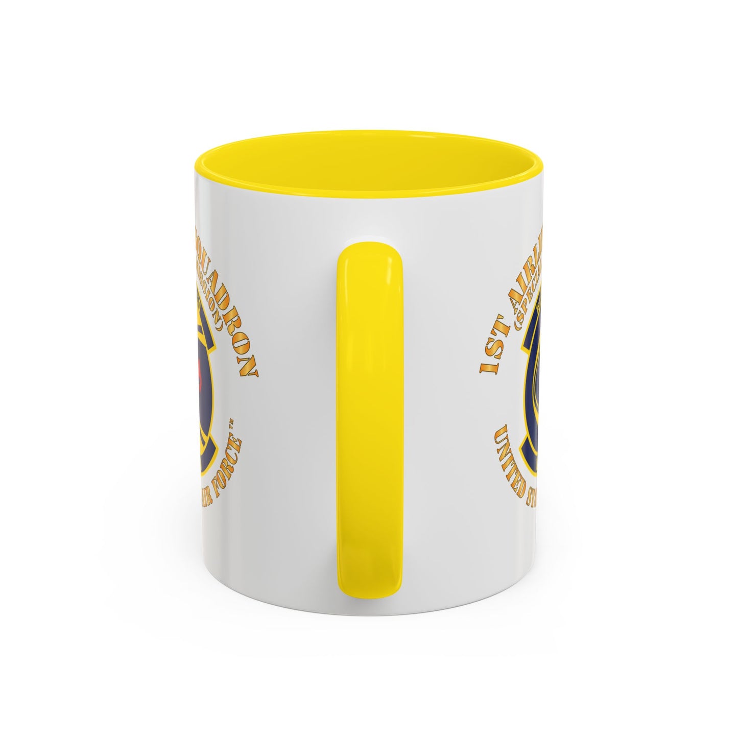 Accent Coffee Mug (11oz & 15oz) - USAF - 1st Airlift Squadron X 300