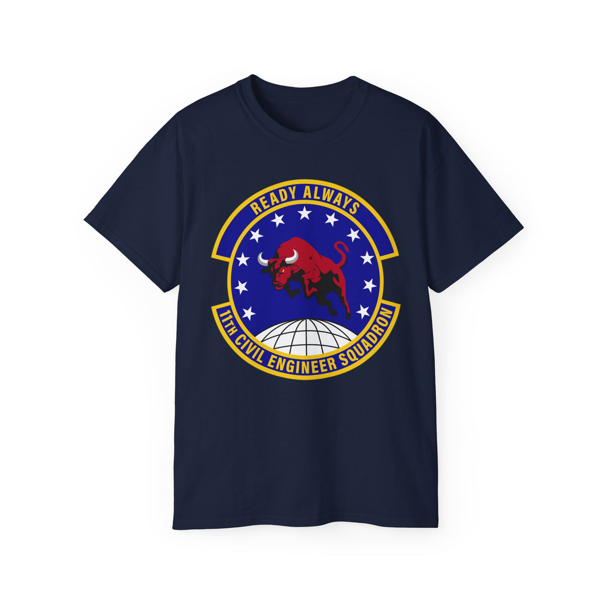 Unisex Ultra Cotton Tee - USAF - 11th Civil Engineer Squadron wo txt