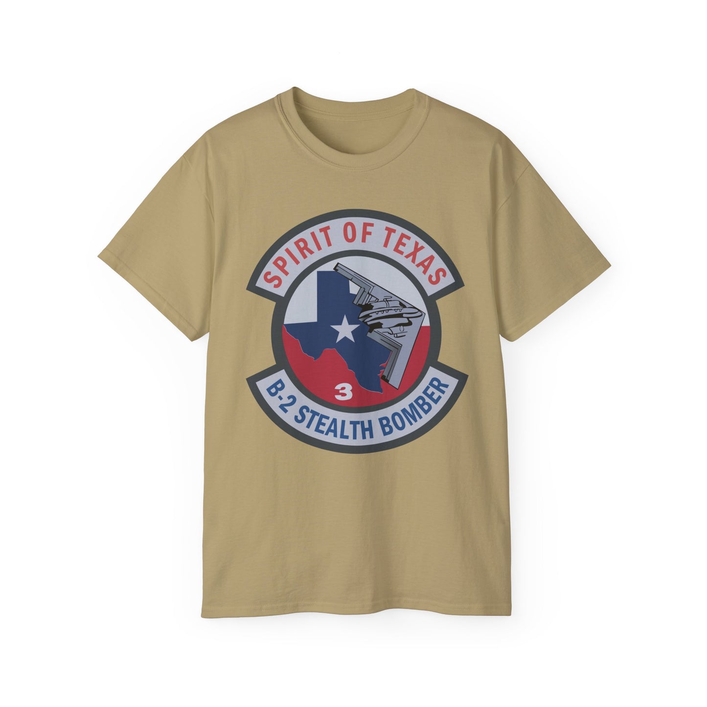 Unisex Ultra Cotton Tee - USAF - B2 - Spirit of Texas - Stealth Bomber wo txt X 300