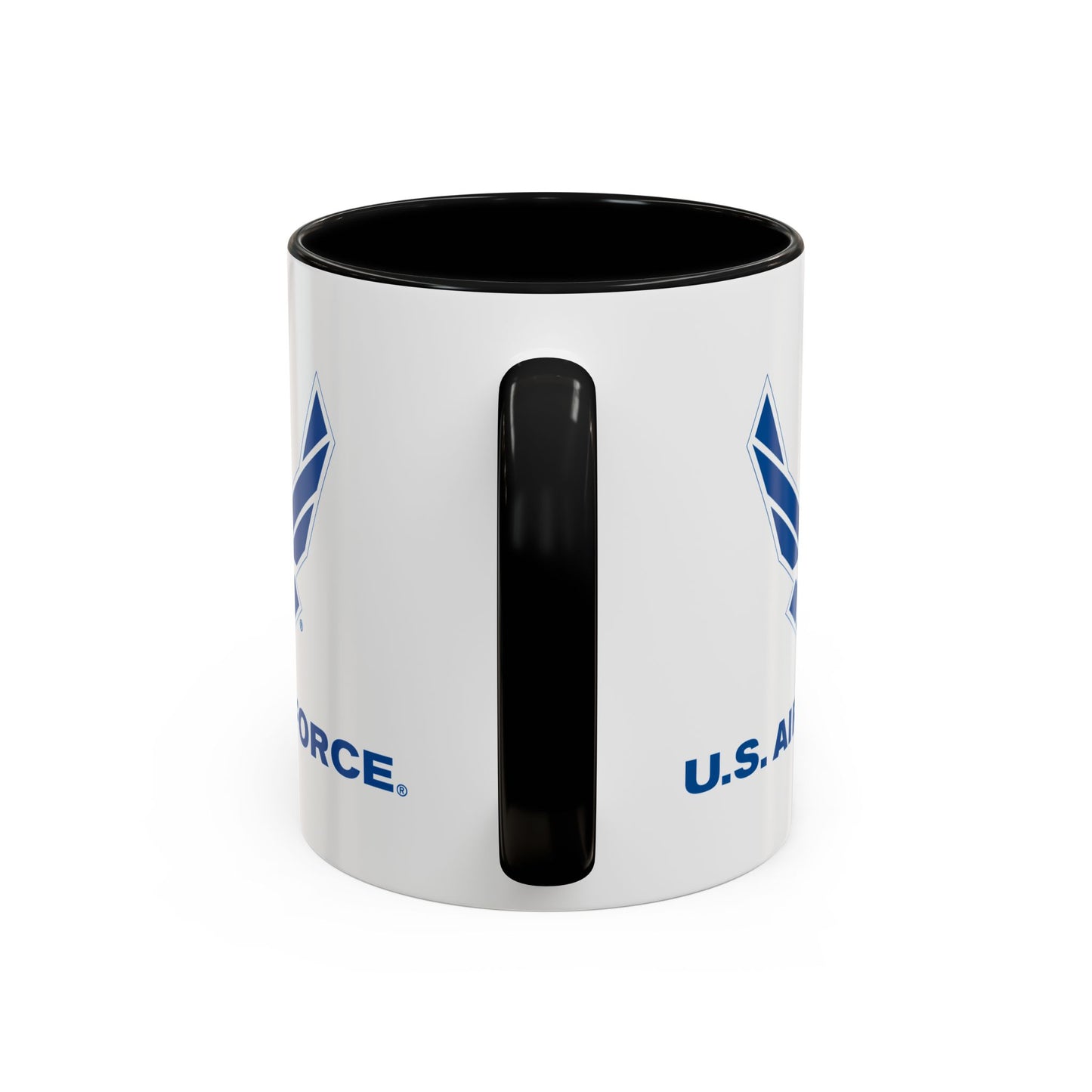 Accent Coffee Mug (11oz & 15oz) - USAF Logo, TM Txt - U S Air Force X 300