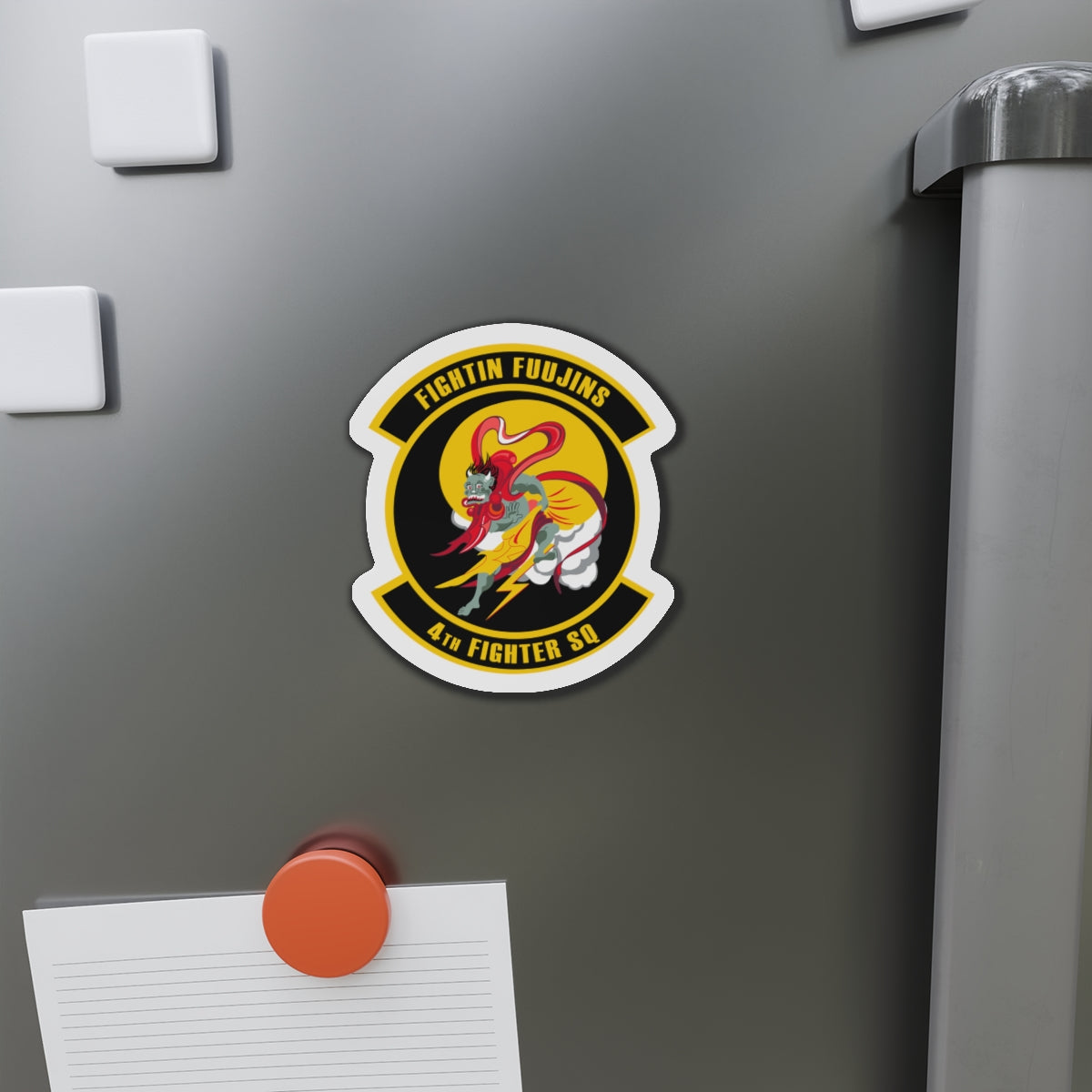 Die-Cut Magnet - USAF - 4th Fighter Squadron wo txt