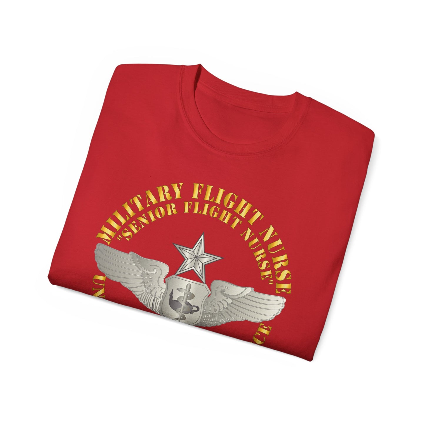 Unisex Ultra Cotton Tee - USAF - Military Flight Nurse - Flight Nurse - Senior