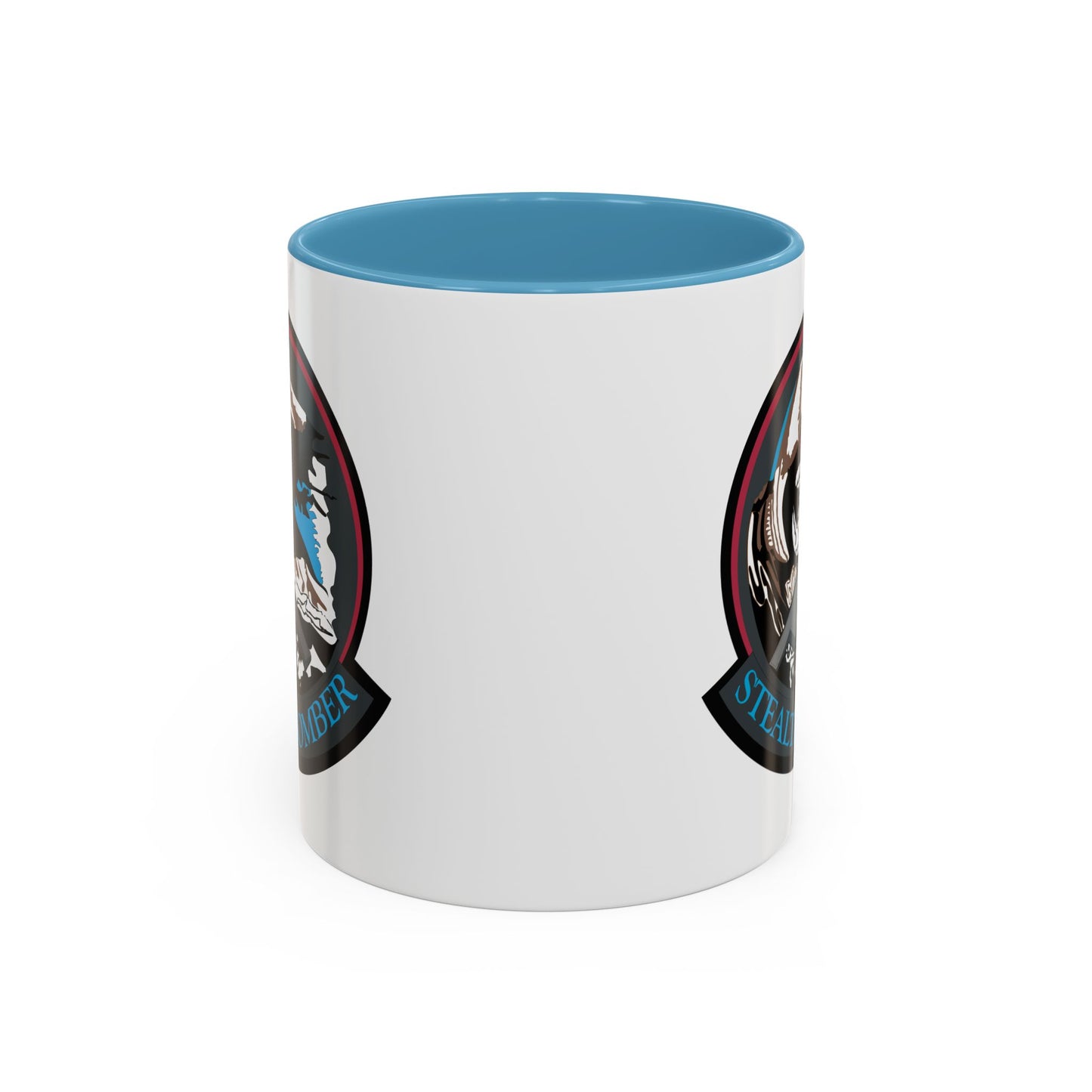 Accent Coffee Mug (11oz & 15oz) - USAF - B2 - Grim Reaper - Stealth Bomber wo txt X 300