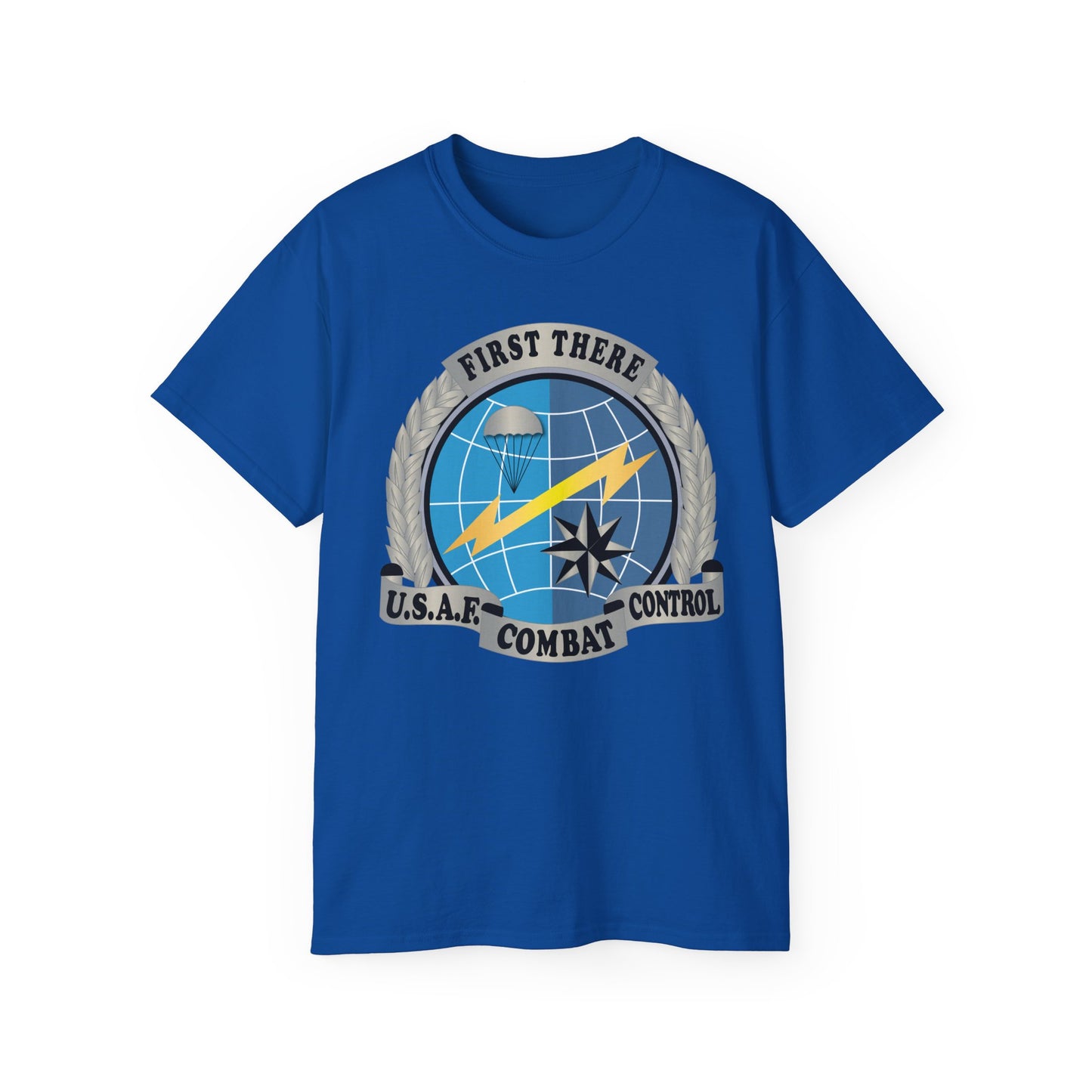 Unisex Ultra Cotton Tee - USAF - Combat Controller Badge No Txt  X 300
