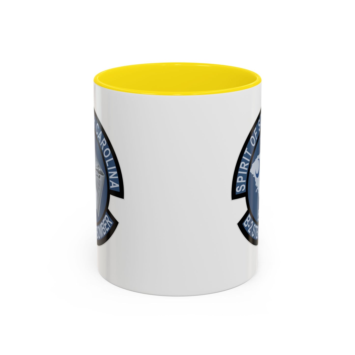 Accent Coffee Mug (11oz & 15oz) - USAF - B2 - Spirit of South Carolina Stealth Bomber wo Txt X 300