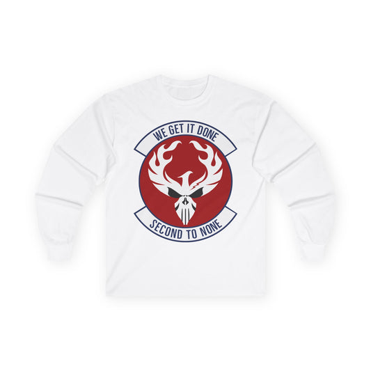 Unisex Ultra Cotton Long Sleeve Tee - USAF - 2d Audiovisual Squadron wo txt