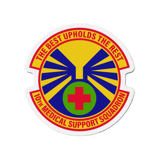 Die-Cut Magnet - USAF - 10th Medical Support Squadron wo txt