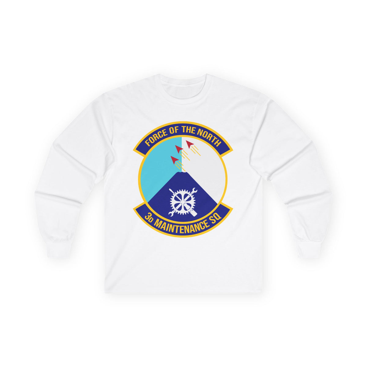 Unisex Ultra Cotton Long Sleeve Tee - USAF - 3rd Maintenance Squadron wo txt X 300