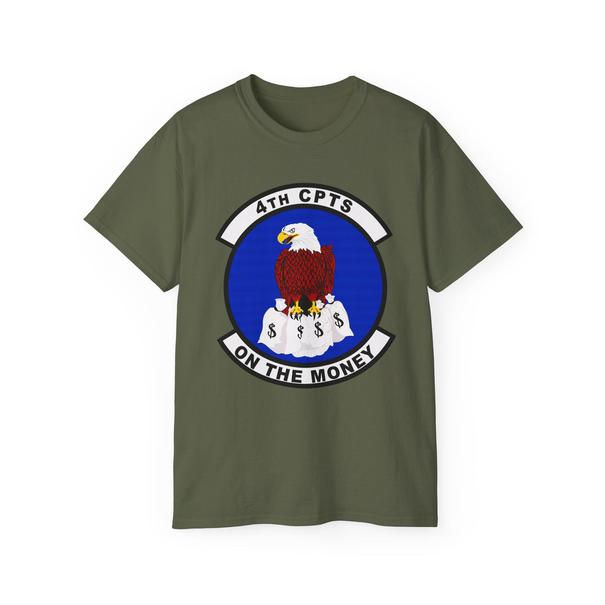 Unisex Ultra Cotton Tee - USAF - 4th Comptroller Squadron wo txt X 300