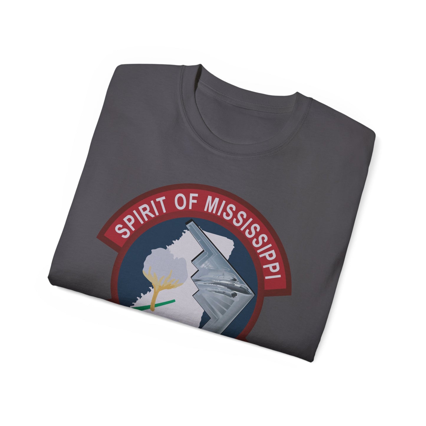 Unisex Ultra Cotton Tee - USAF - B2 - Spirit of Mississippi - Stealth Bomber wo txt X 300