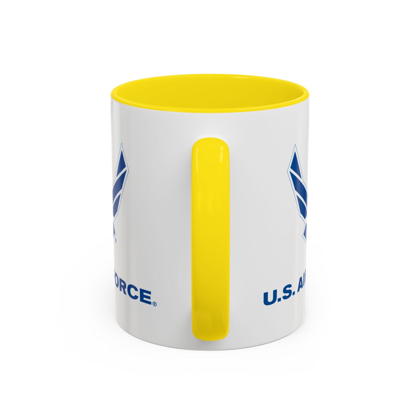 Accent Coffee Mug (11oz & 15oz) - USAF Logo, TM Txt - U S Air Force X 300