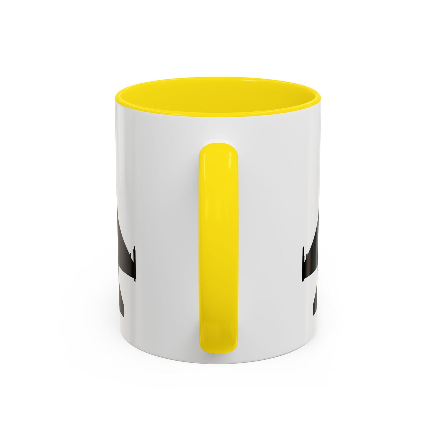 Accent Coffee Mug (11oz & 15oz) - Aircraft - F-16 -Top - Black wo Txt X 300