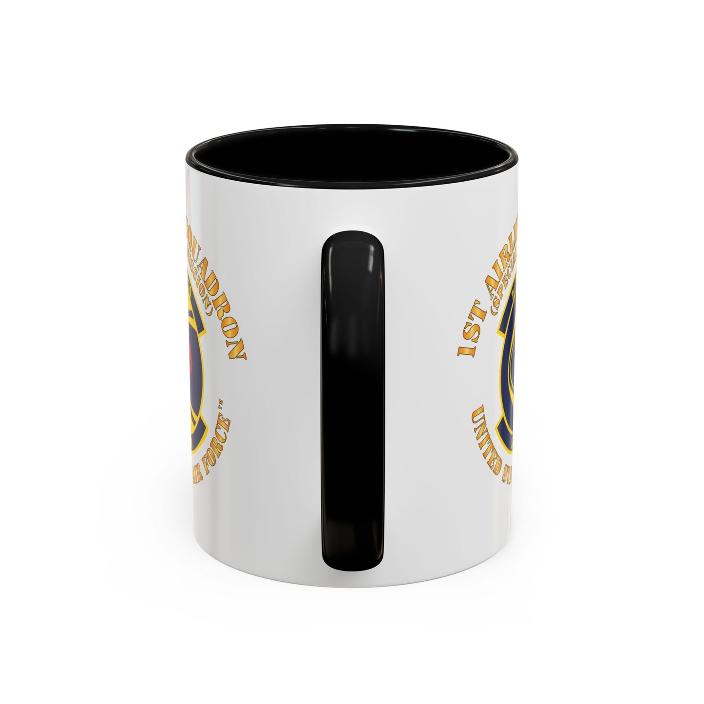 Accent Coffee Mug (11oz & 15oz) - USAF - 1st Airlift Squadron X 300