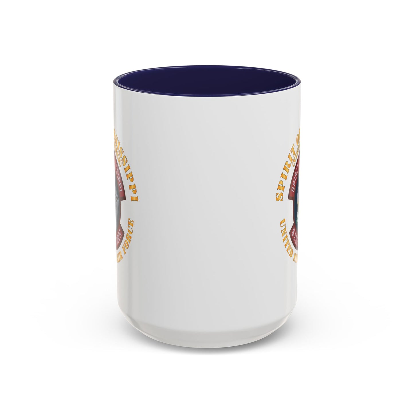 Accent Coffee Mug (11oz & 15oz) - USAF - B2 - Spirit of Mississippi - Stealth Bomber X 300
