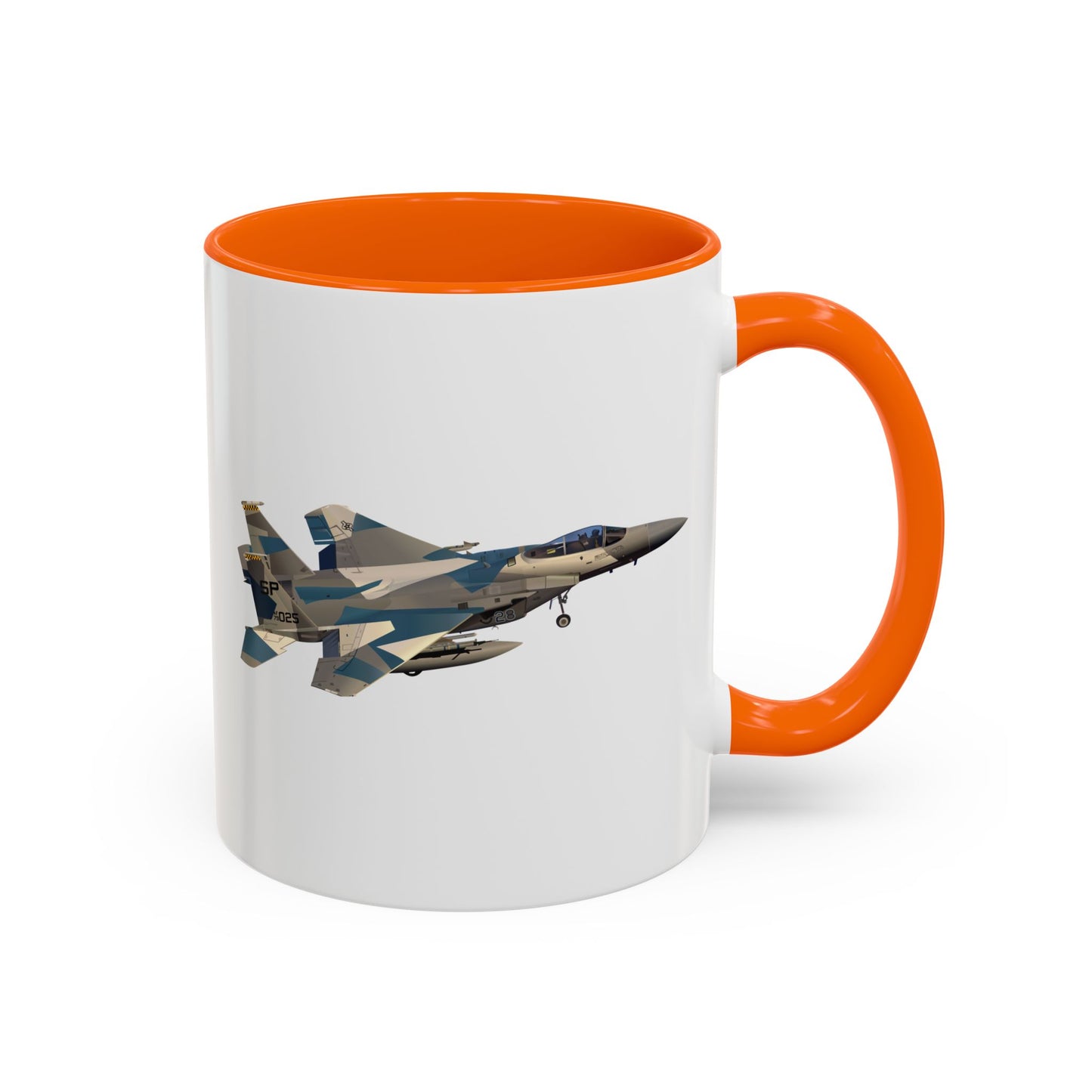 Accent Coffee Mug (11oz & 15oz) - USAF - F15 Eagle wo txt