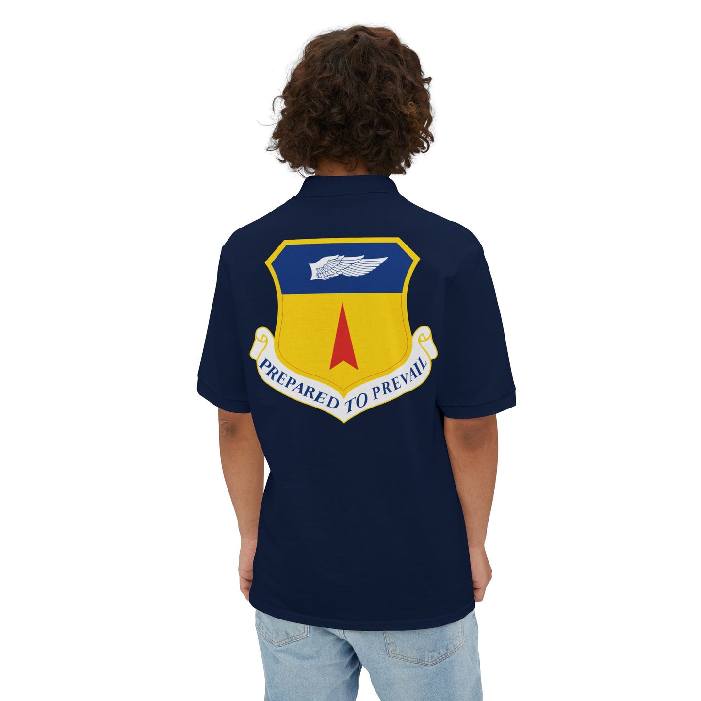 Men's Piqué Polo - USAF - 36th Wing wo Txt