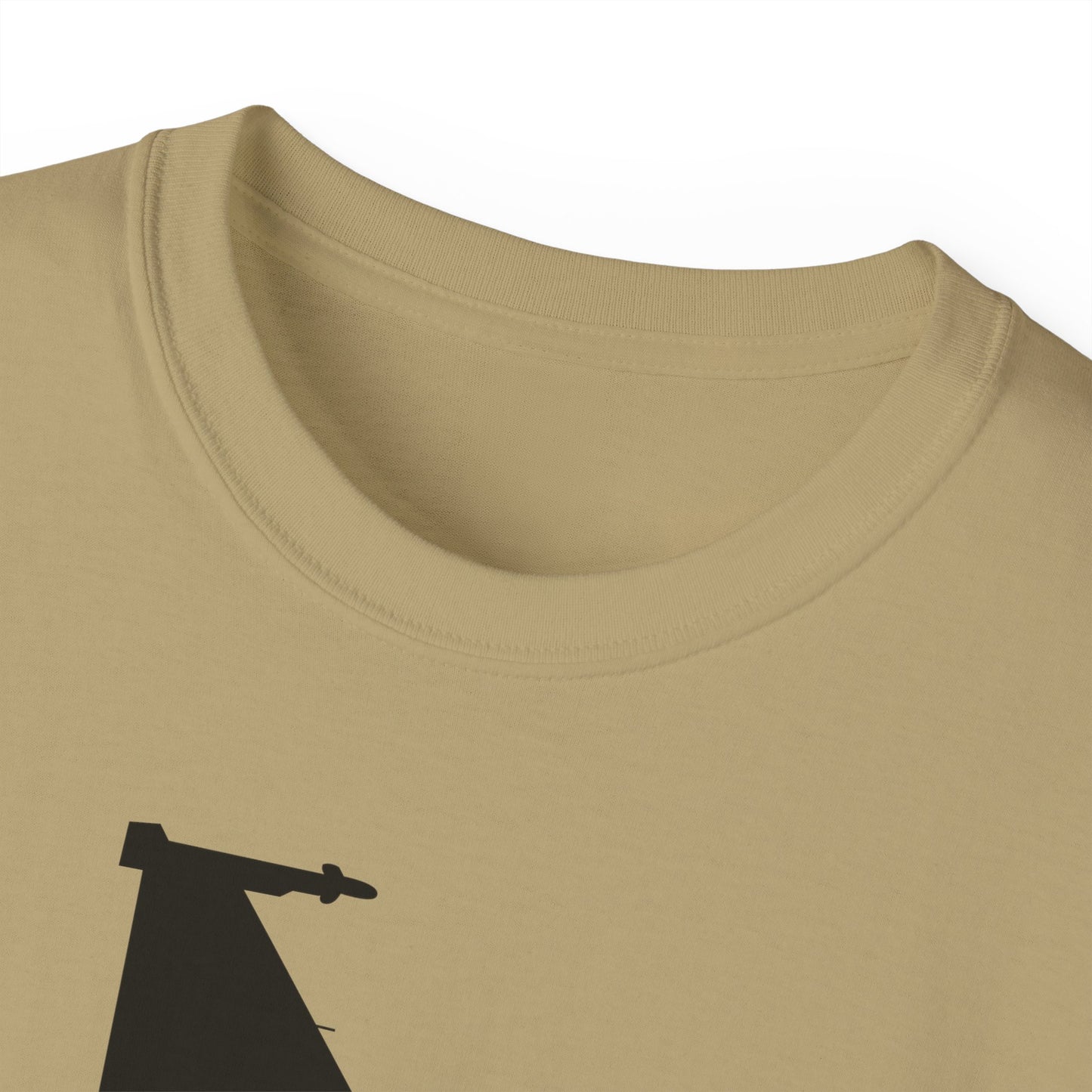 Unisex Ultra Cotton Tee - Aircraft - F-16 -Top - Silhouette - wo Txt X 300