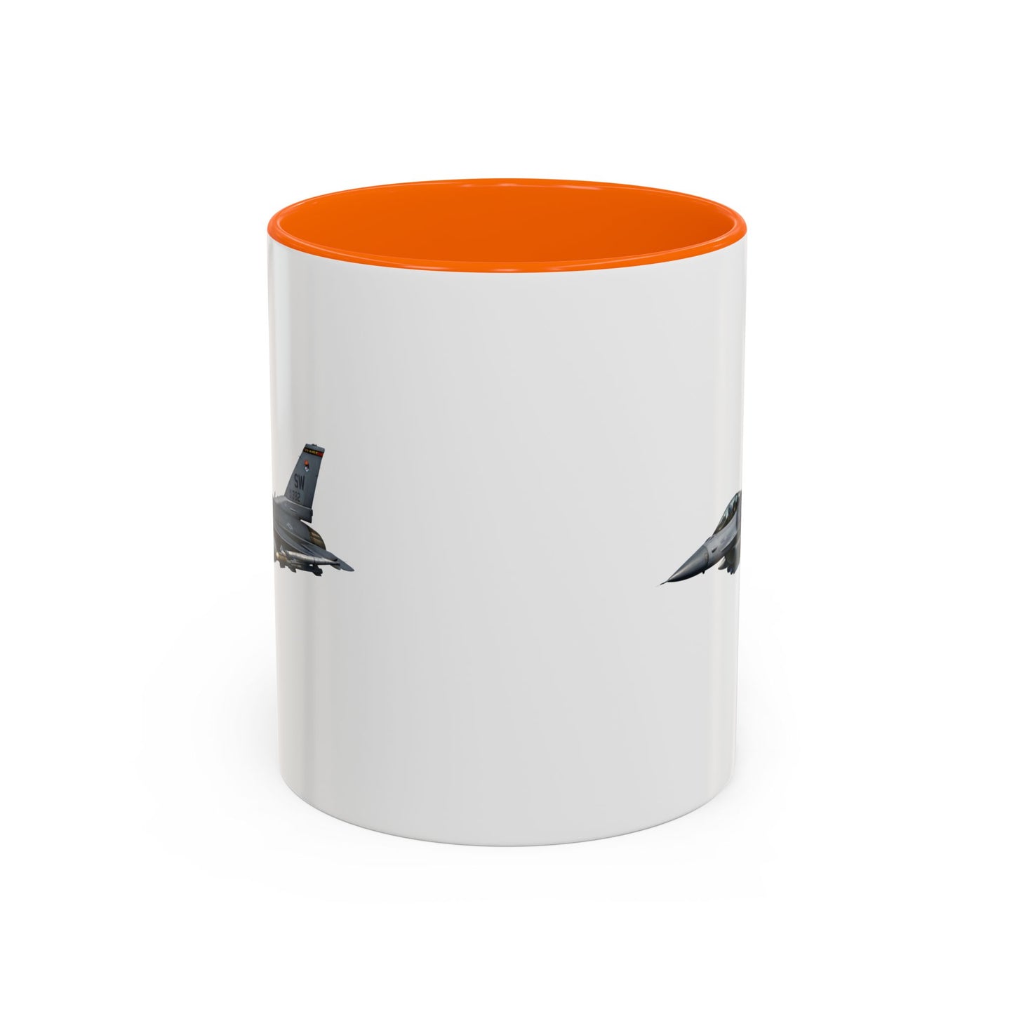 Accent Coffee Mug (11oz & 15oz) - USAF - F-16 Fighting Falcon wo txt X 300