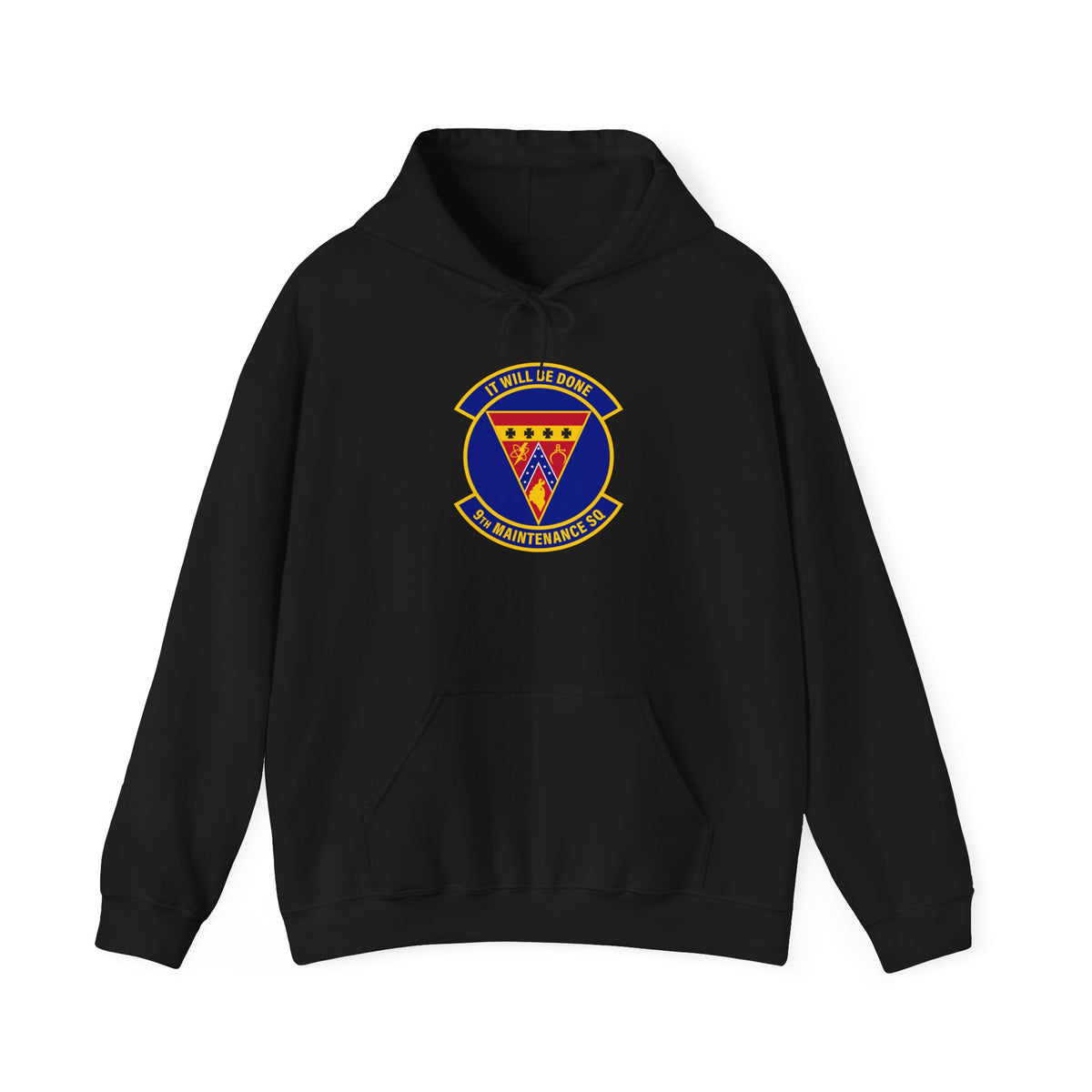 Unisex Heavy Blend Hooded Sweatshirt - USAF - 9th Maintenance Squadron wo txt X 300