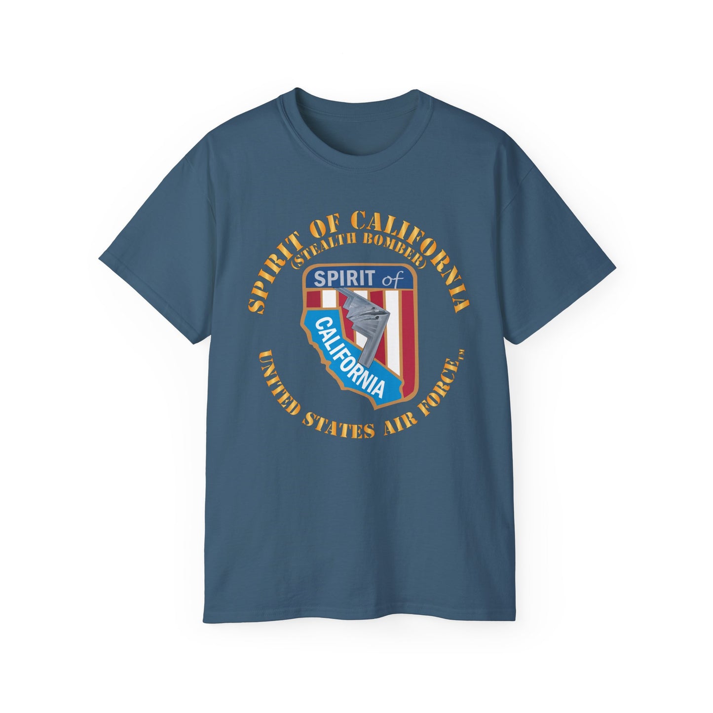 Unisex Ultra Cotton Tee - USAF - B2 - Spirit of California - Stealth Bomber X 300