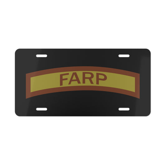 License Plate - USAF - FARP Tab