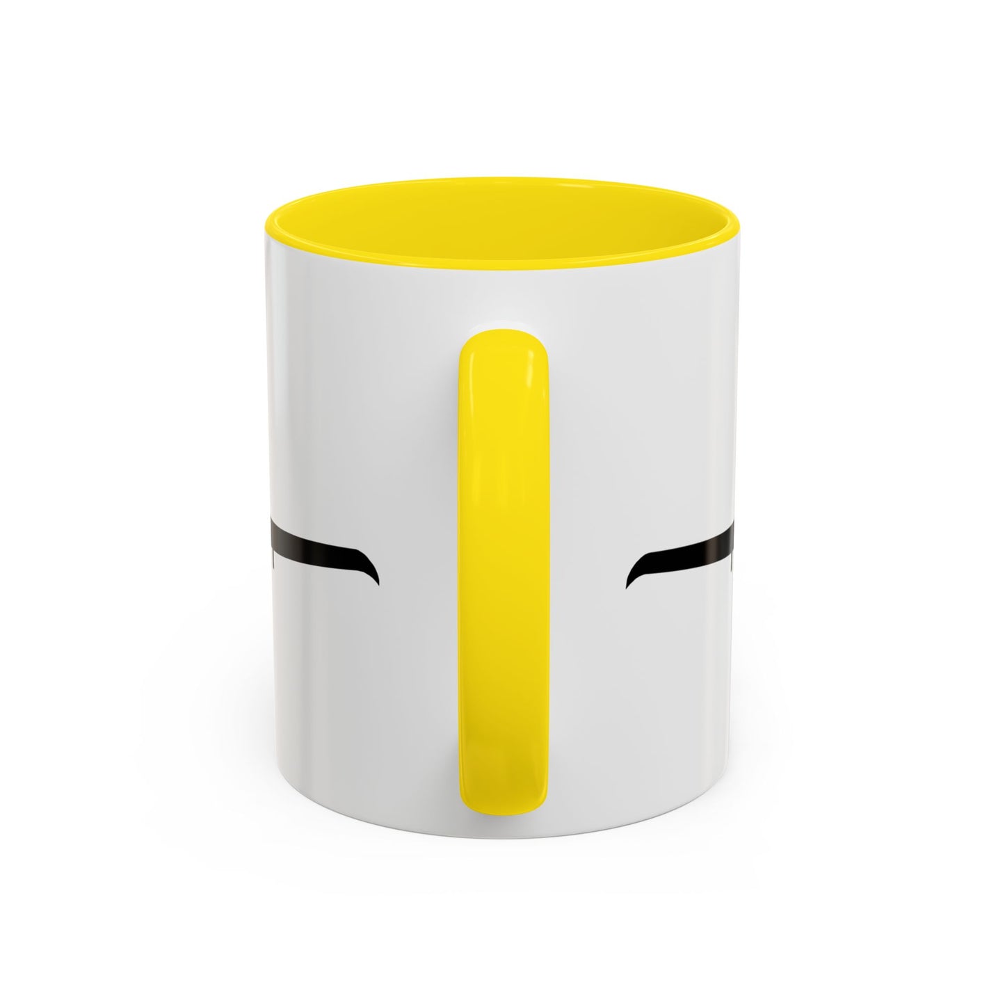 Accent Coffee Mug (11oz & 15oz) - Aircraft - USAF - A-10 Thunderbolt II - Front - Silhouette X 300