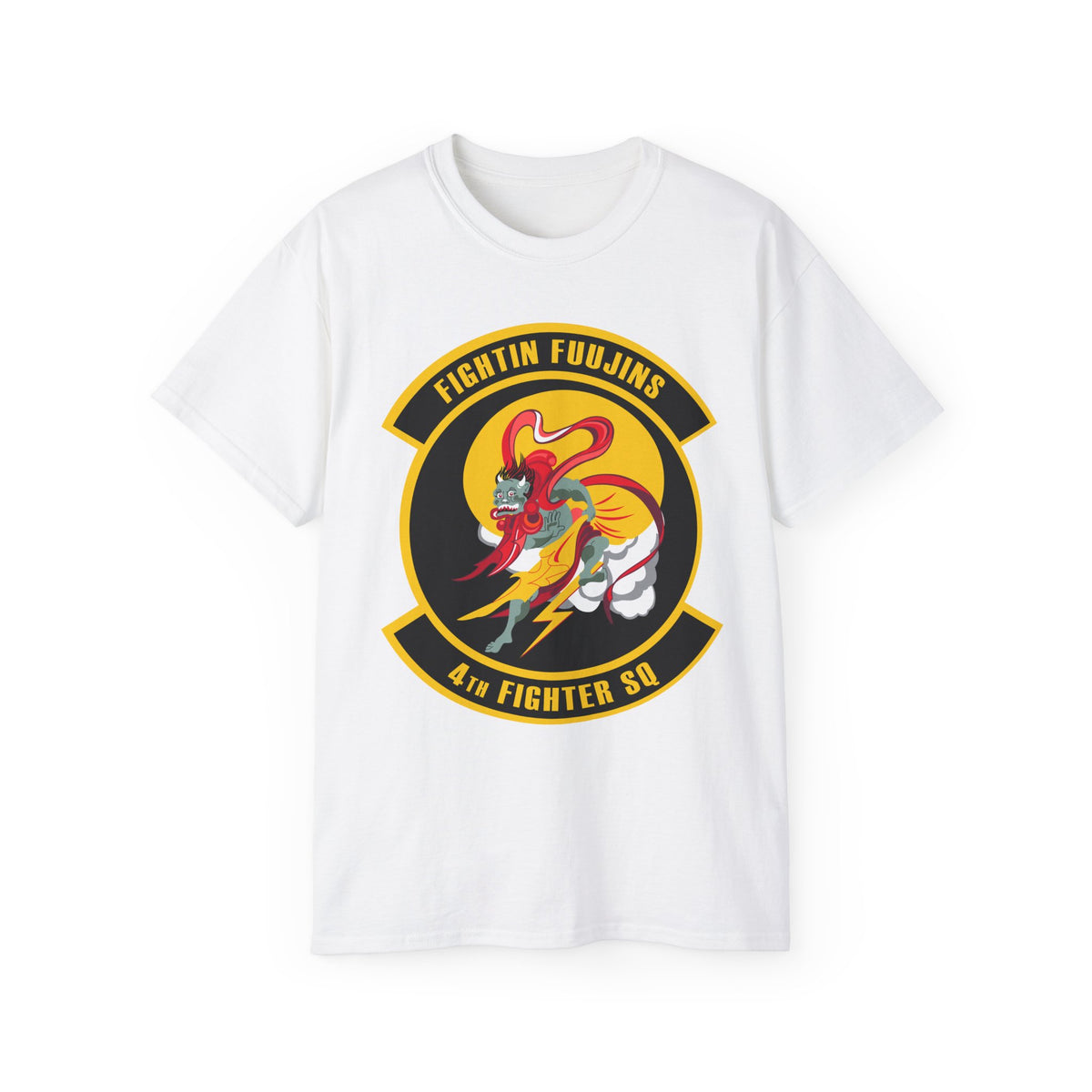 Unisex Ultra Cotton Tee - USAF - 4th Fighter Squadron wo txt