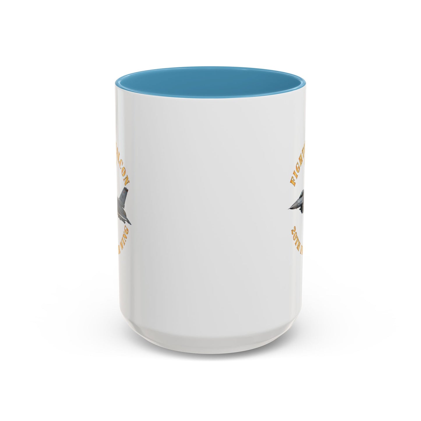 Accent Coffee Mug (11oz & 15oz) - USAF - F-16 Fighting Falcon - 20th Fighter Wing X 300