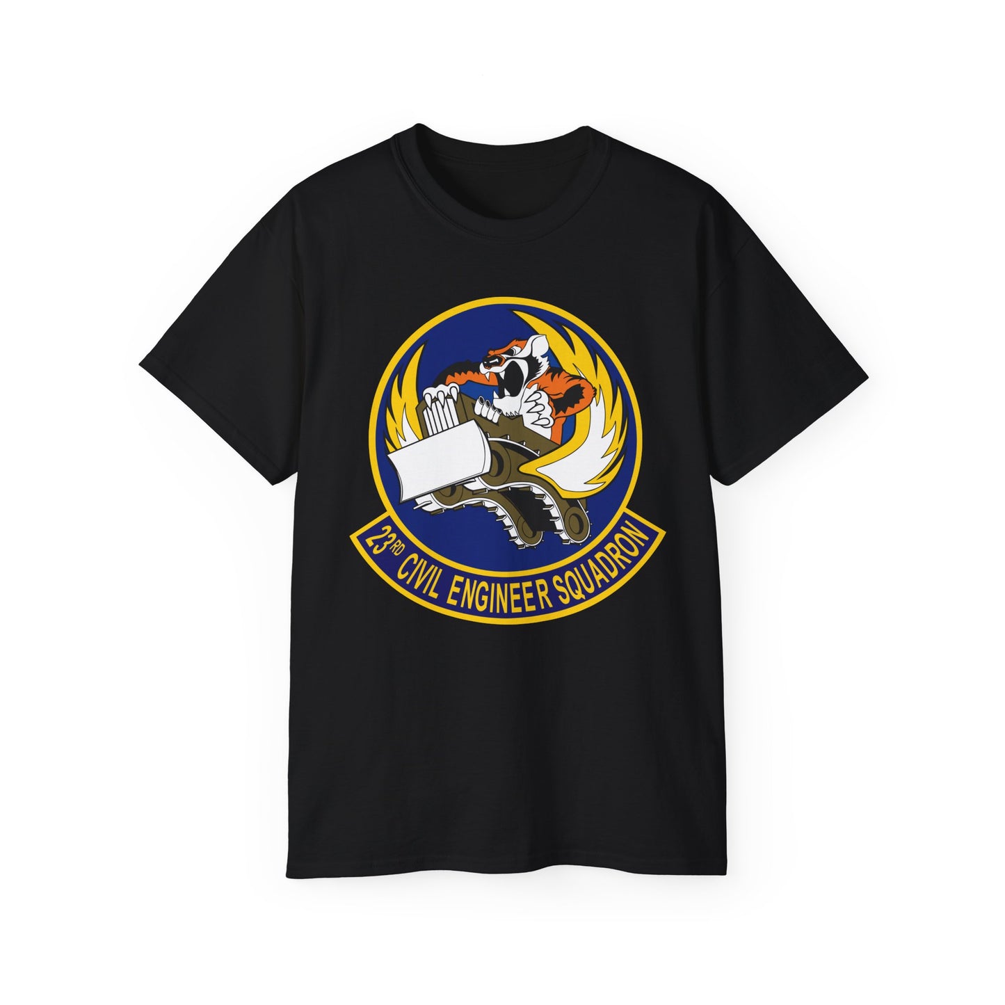 Unisex Ultra Cotton Tee - USAF - 23d Civil Engineer Squadron wo Txt
