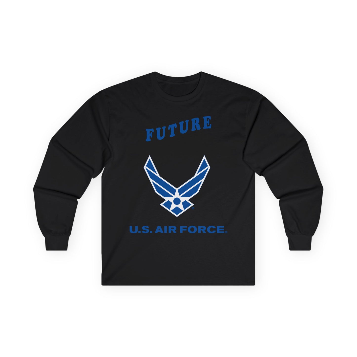 Unisex Ultra Cotton Long Sleeve Tee - USAF - Future Air Force X 300