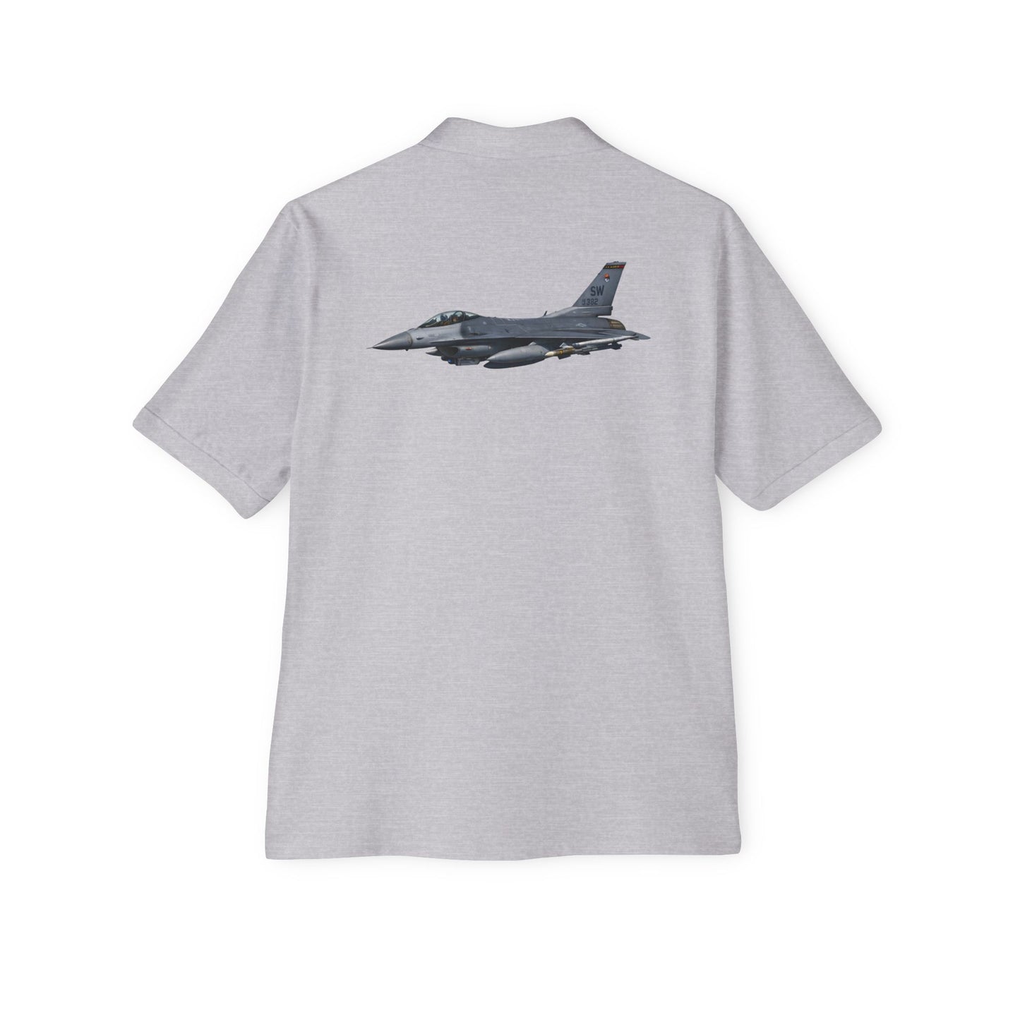 Men's Piqué Polo - USAF - F-16 Fighting Falcon wo txt X 300