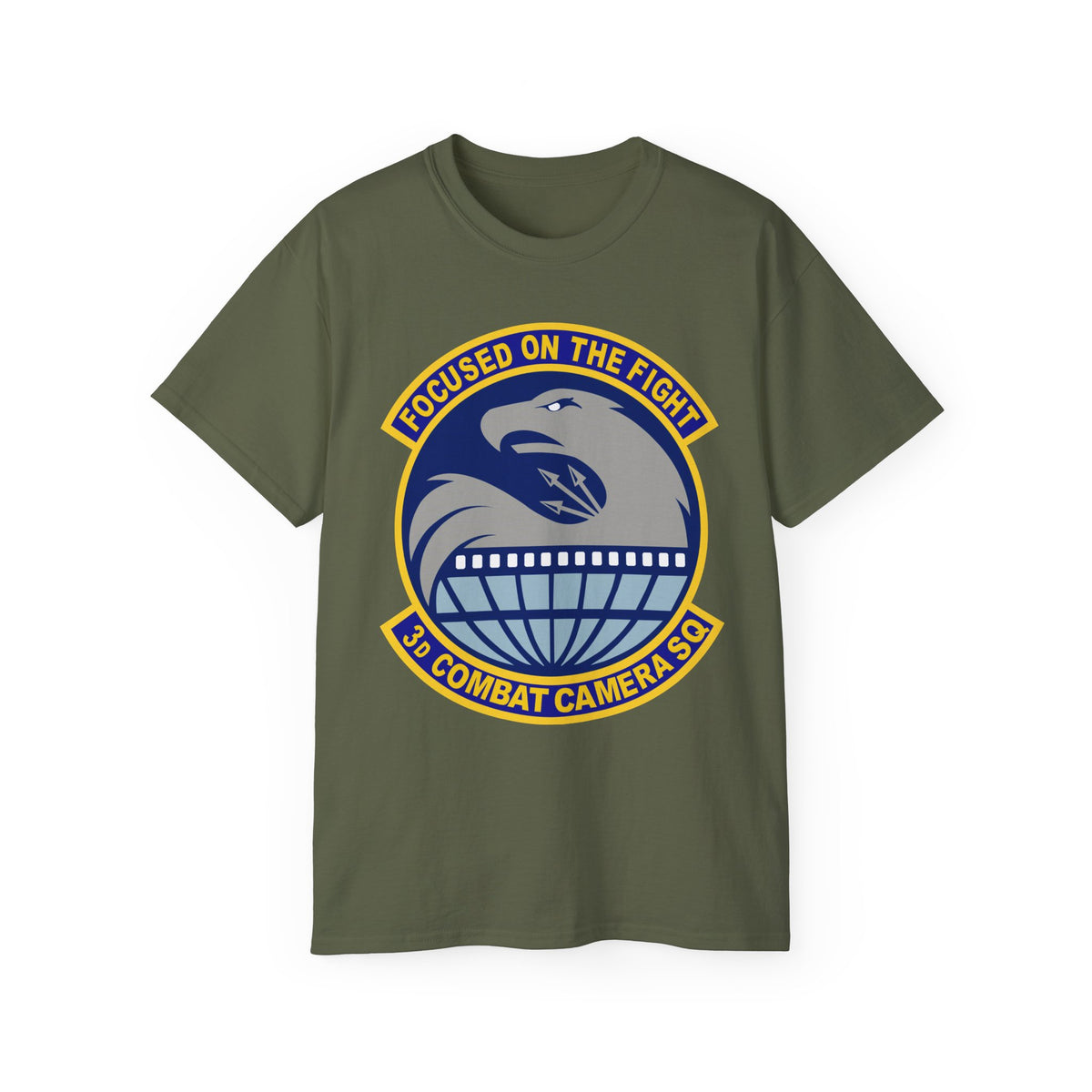 Unisex Ultra Cotton Tee - USAF - 3d Combat Camera Squadron wo txt