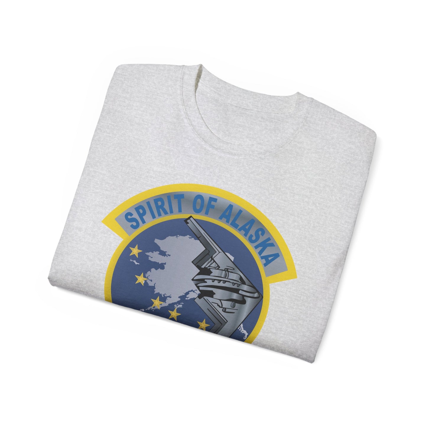 Unisex Ultra Cotton Tee - USAF - B2 - Spirit of Alaska - Stealth Bomber wo txt X 300