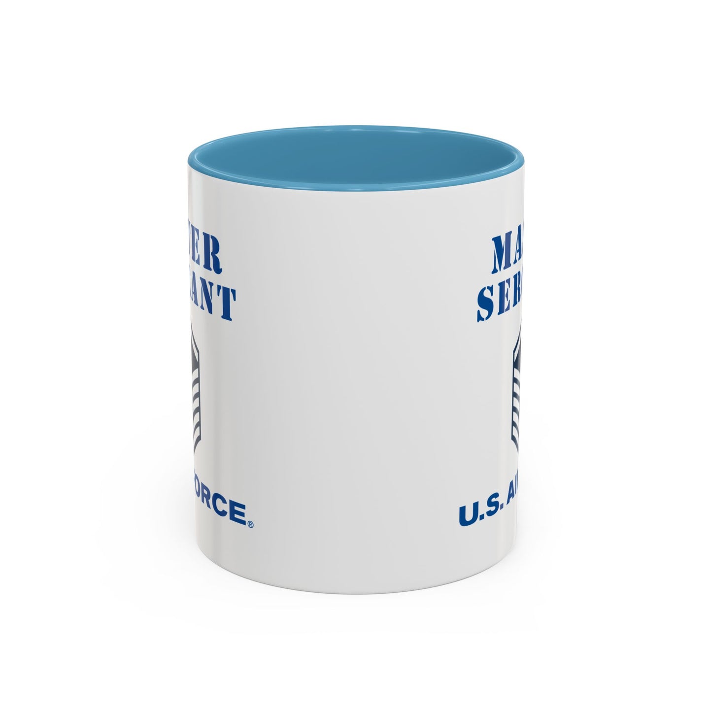 Accent Coffee Mug (11oz & 15oz) - USAF - Master Sergeant (E7a) - 2020 - US Air Force w Text X 300