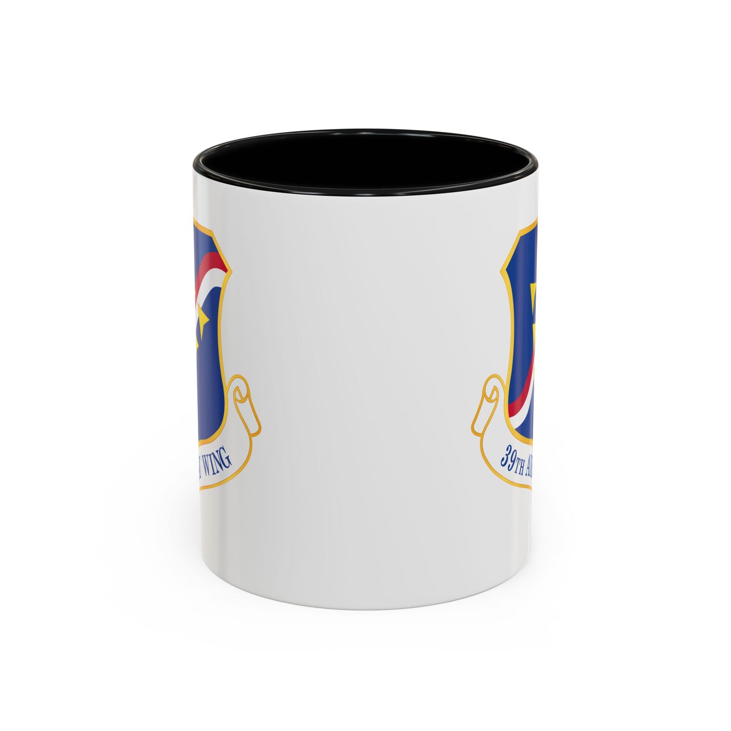 Accent Coffee Mug (11oz & 15oz) - USAF - 39th Airbase Wing wo Txt