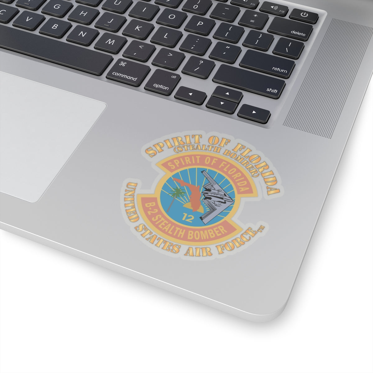 Kiss-Cut Stickers - USAF - B2 - Spirit of Florida - Stealth Bomber X 300
