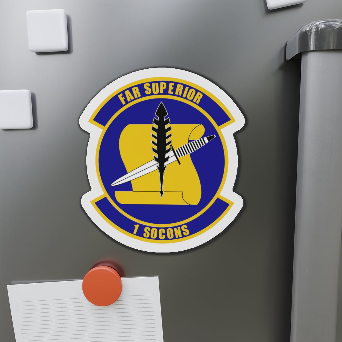 Die-Cut Magnet - USAF - 1st Special Operations Contracting Sq wo txt X 300