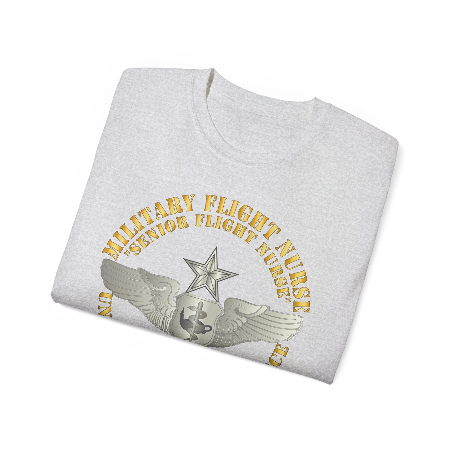 Unisex Ultra Cotton Tee - USAF - Military Flight Nurse - Flight Nurse - Senior