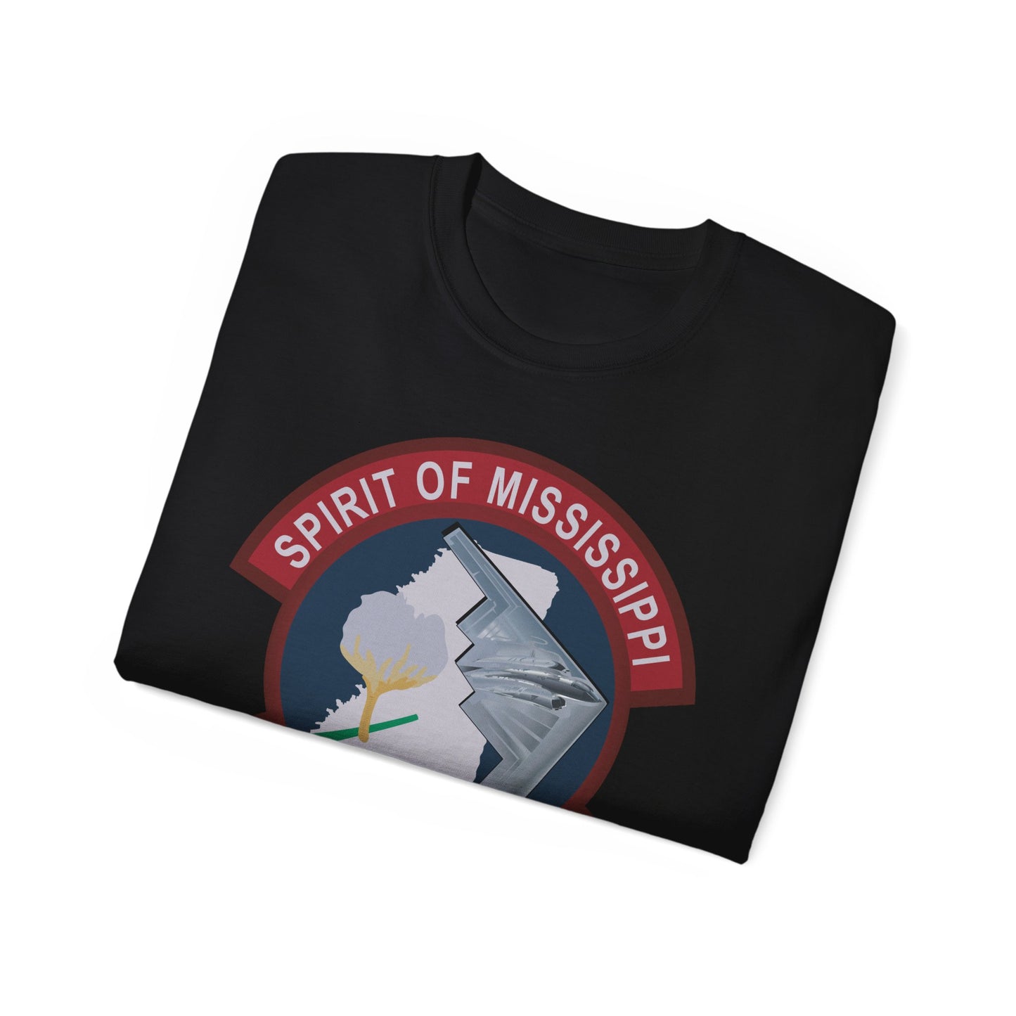 Unisex Ultra Cotton Tee - USAF - B2 - Spirit of Mississippi - Stealth Bomber wo txt X 300