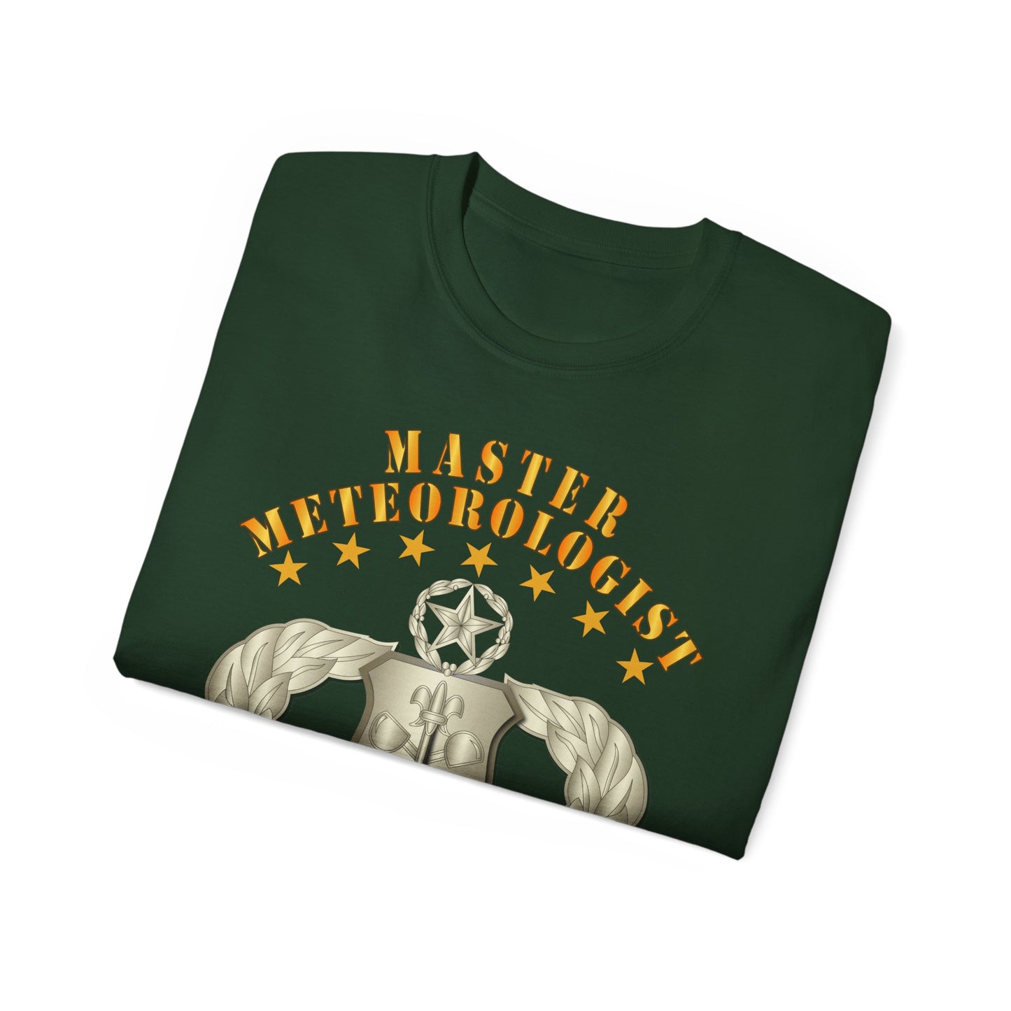 Unisex Ultra Cotton Tee - USAF - Meteorologist - Master Badge wo DS