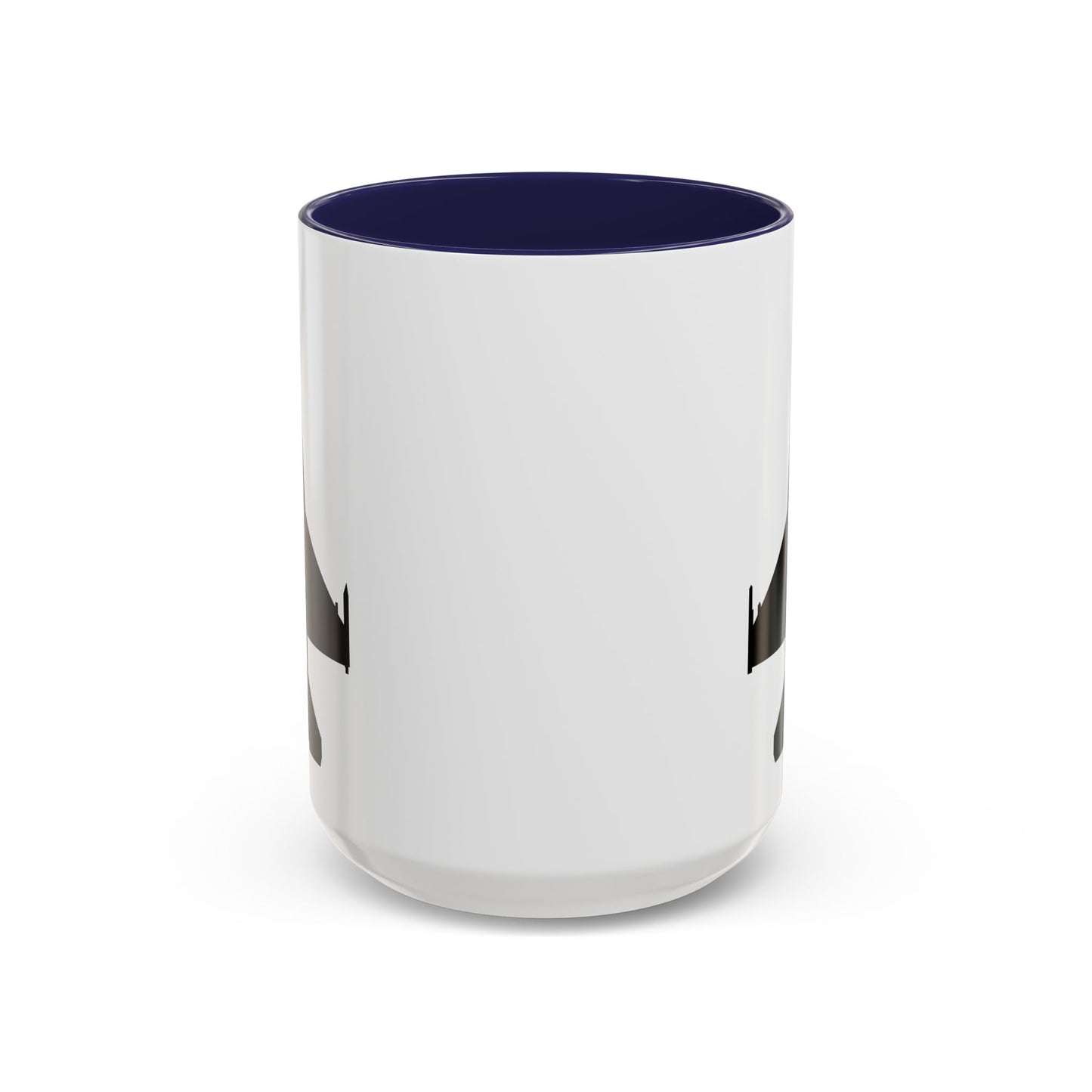 Accent Coffee Mug (11oz & 15oz) - Aircraft - F-16 -Top - Black wo Txt X 300