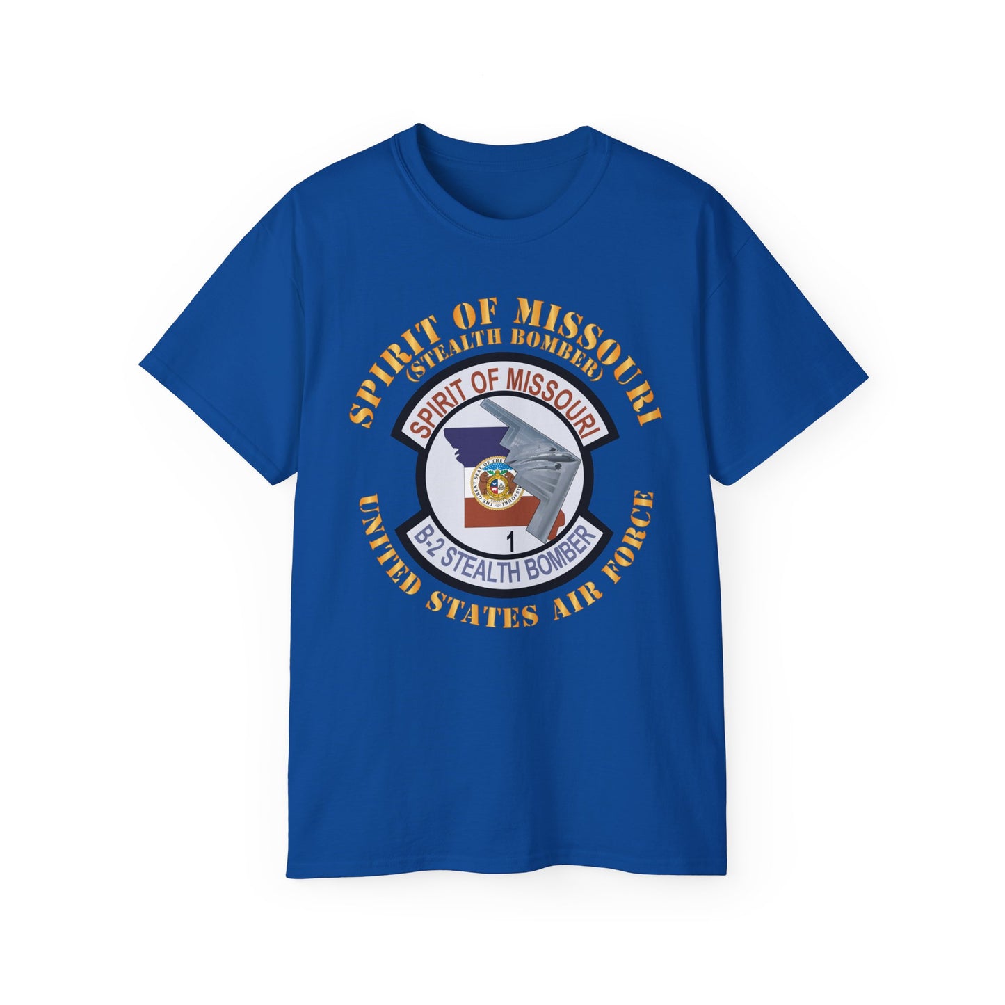 Unisex Ultra Cotton Tee - USAF - B2 - Spirit of Missouri Stealth Bomber X 300