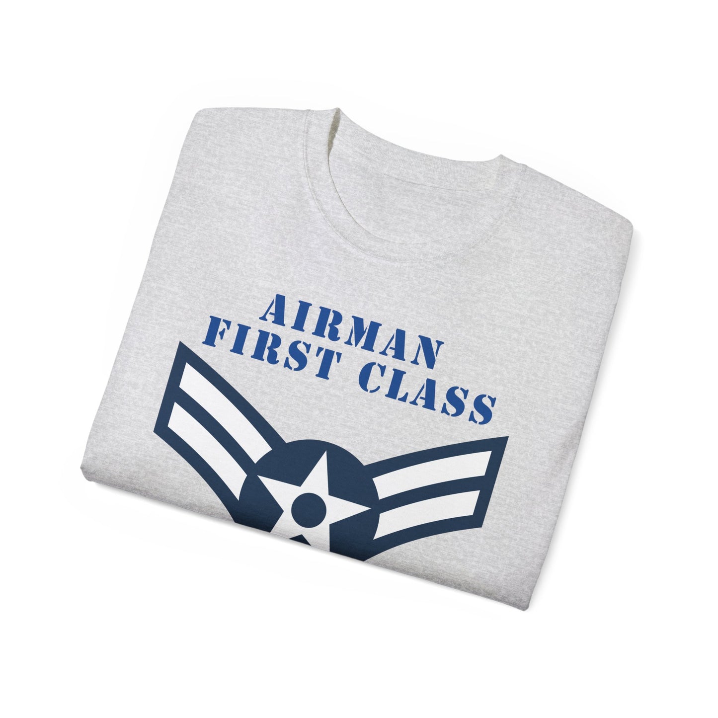 Unisex Ultra Cotton Tee - USAF - Airman - First Class (E3) - 2020 - US Air Force w Text X 300